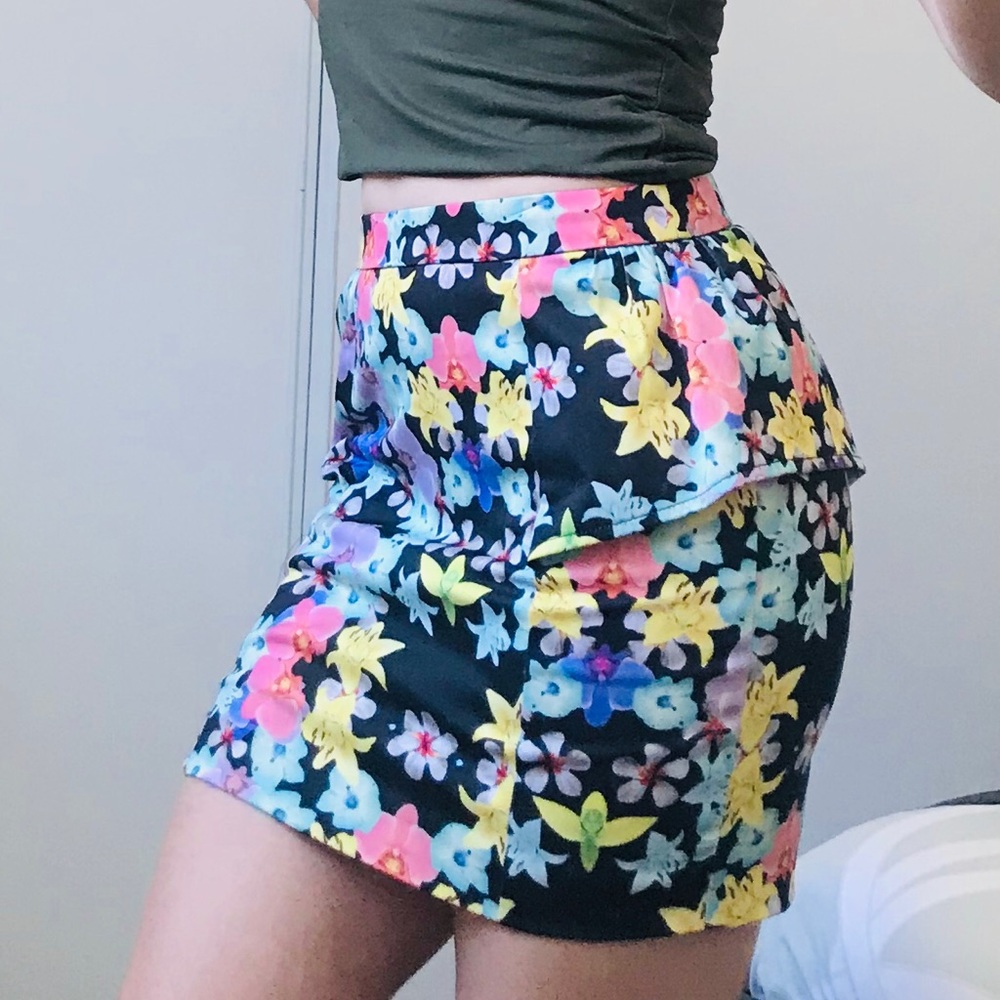 Floral skirt